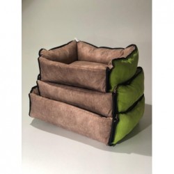 Cma Para Perros Razas Marrón y Verde