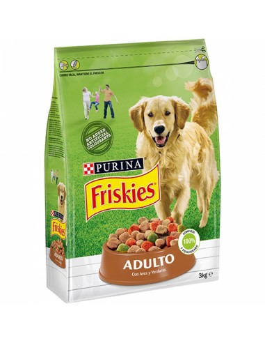 Friskies-Adulto-Pollo-perros-pienso-alimentación
