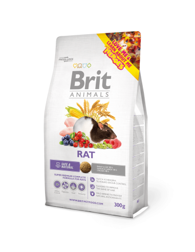 Brit-Animals-Rat-Complete-300-Gramos-pienso-alimentacion