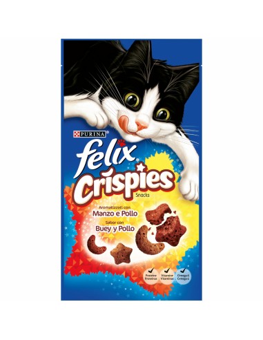 Felix-Crispies-sabor-Buey-Pollo-gatos-snacks