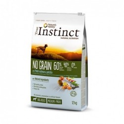 Instinct-no-cereales-Medium-Adult-Salmón-600g-perro-pienso-murcia
