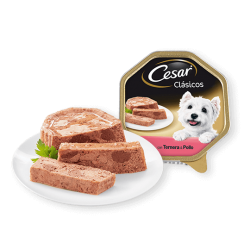 Tarrina Cesar Paté De Ternera y Pollo 150 Gr